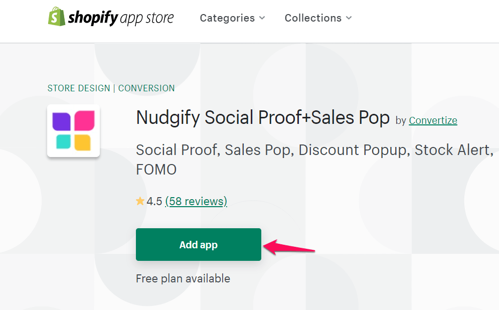 shopify social proof and fomo app