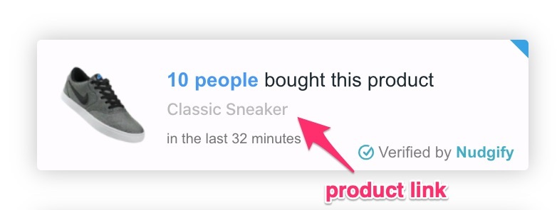 product link purchase summary
