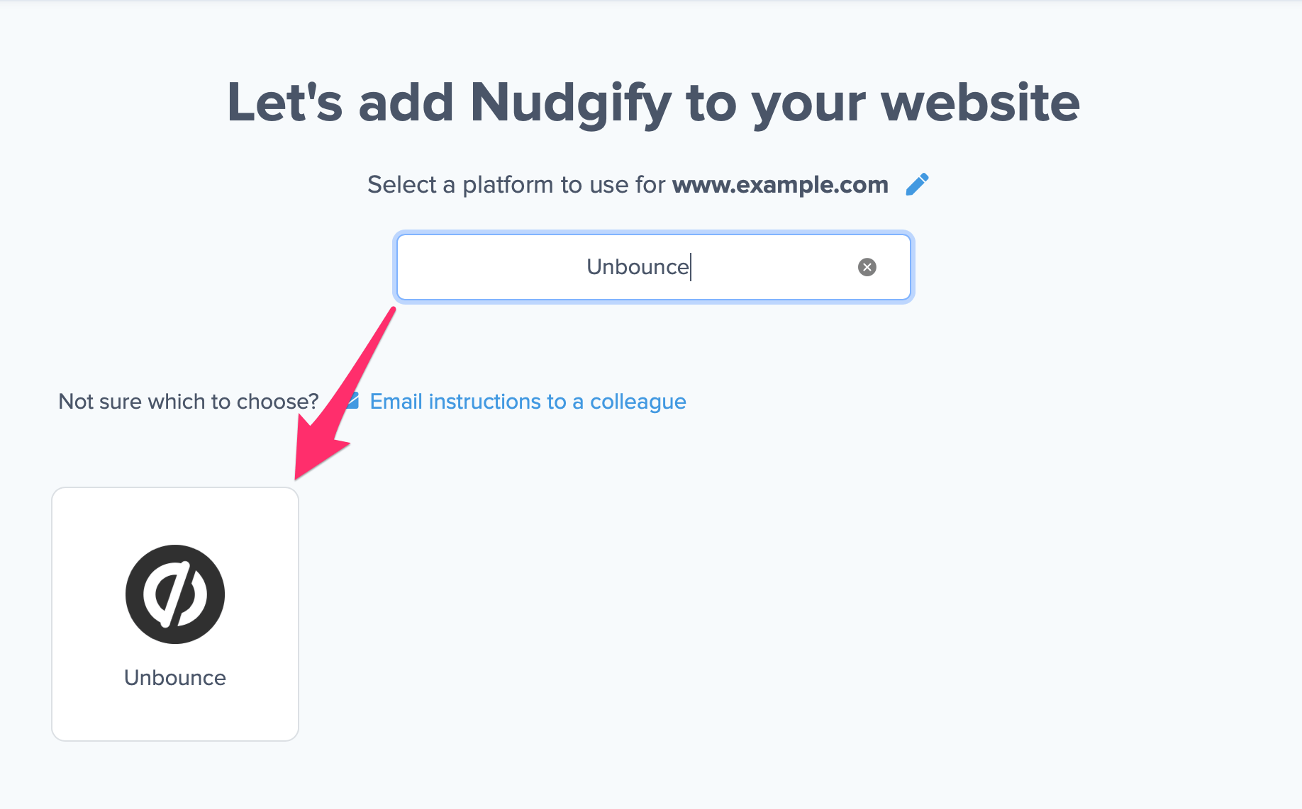install nudgify with unbound to get social proof