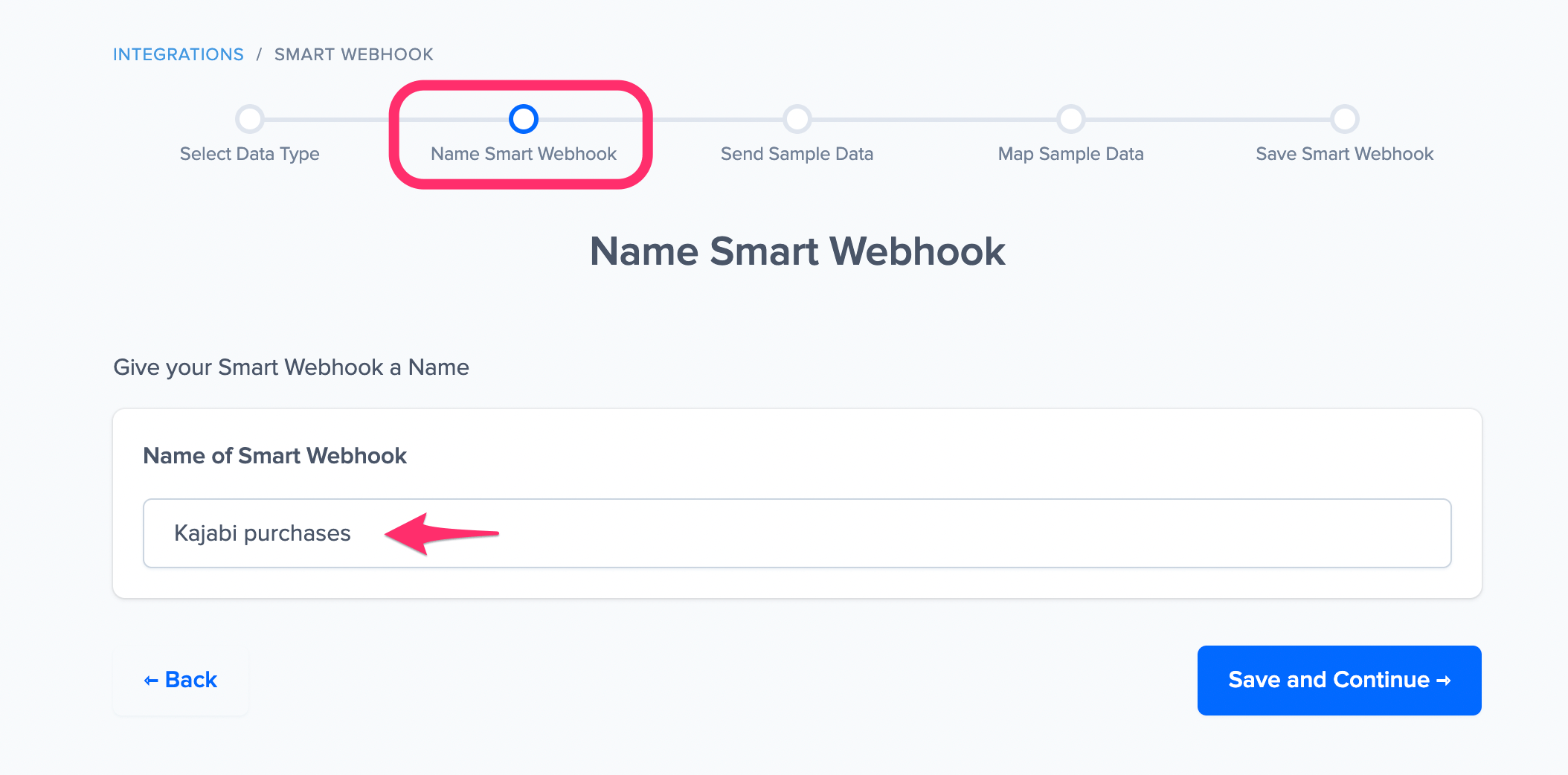 webhook name social proof