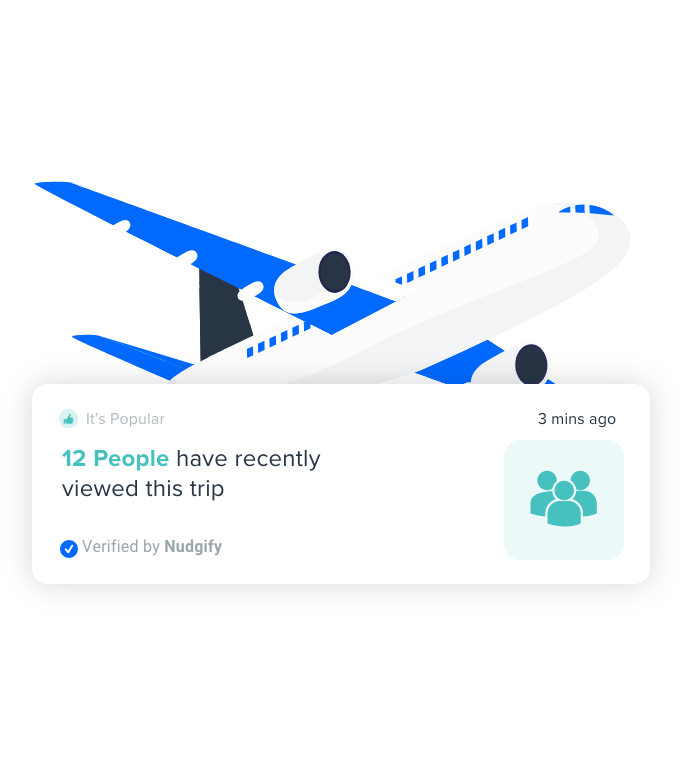 get more travel leads with nudgify