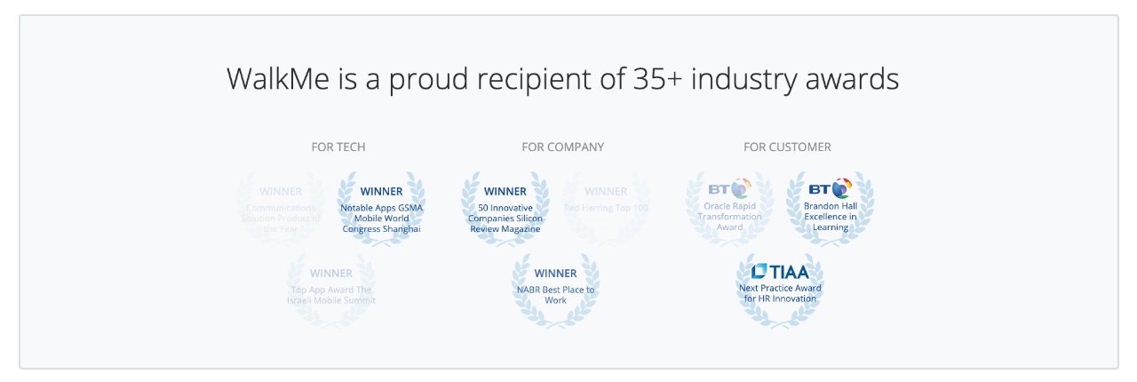 social proof industry awards