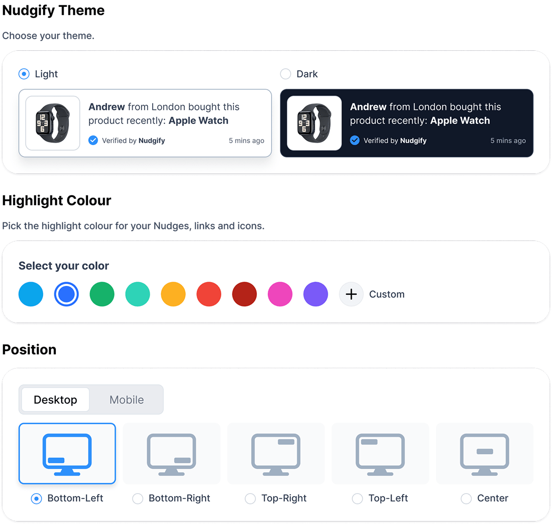Custom Styles