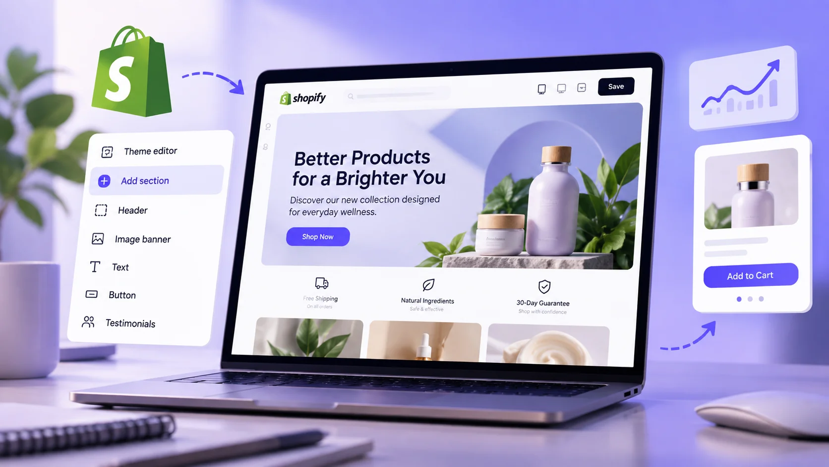 How to Create a Landing Page on Shopify in 2026 | Nudgify